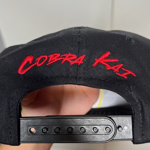 Karate Kid Cobra Kai black snap back adjustable hat Sony Pictures 2019 - Picture 9 of 9